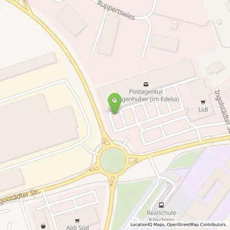 Standortübersicht der Tankstelle EDEKA Südbayern Handels Stiftung & Co KG in 85092 Kösching