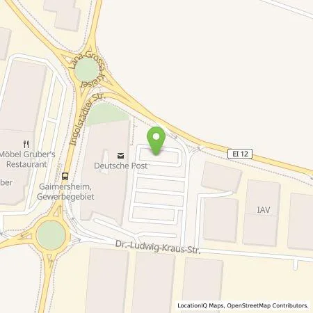 Standortübersicht der Tankstelle EDEKA Südbayern Handels Stiftung & Co KG in 85080 Gaimersheim