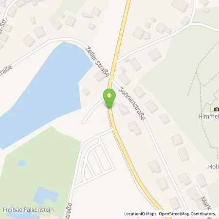 Standortübersicht der Tankstelle EDEKA Südbayern Handels Stiftung & Co KG in 93167 Falkenstein