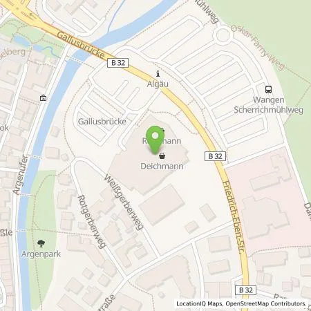 Standortübersicht der Tankstelle EDEKA Südbayern Handels Stiftung & Co KG in 88239 Wangen