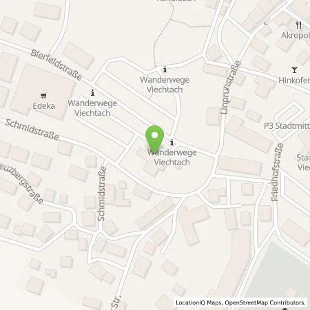 Standortübersicht der Tankstelle EDEKA Südbayern Handels Stiftung & Co KG in 94234 Viechtach