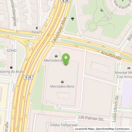 Strom Tankstellen Details Mercedes- Benz AG - Niederlassung München in 80636 Mnchen ansehen