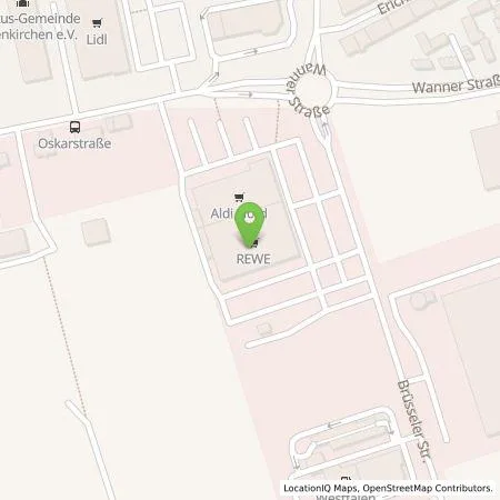 Standortübersicht der Tankstelle EnBW mobility+ AG und Co.KG in 45888 Gelsenkirchen