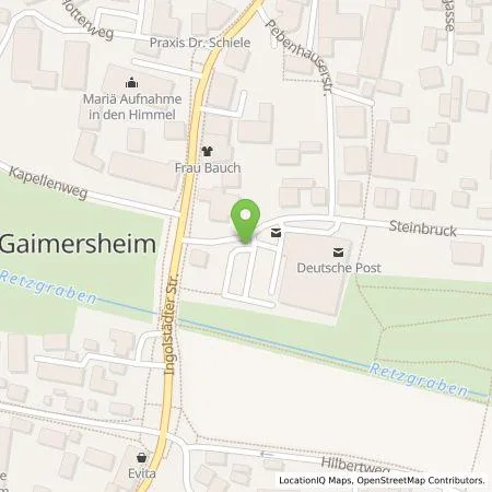 Standortübersicht der Tankstelle EDEKA Südbayern Handels Stiftung & Co KG in 85080 Gaimersheim