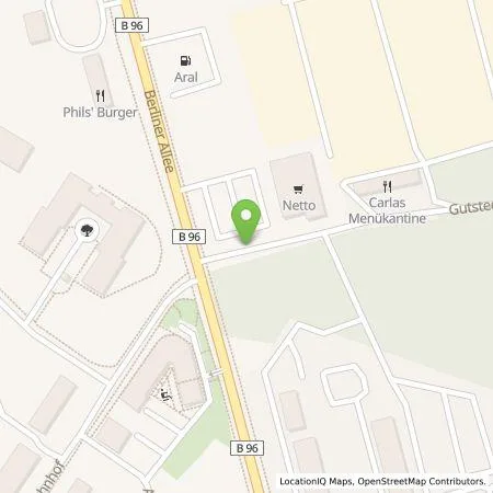 Standortübersicht der Tankstelle EDEKA-MIHA Charge GmbH in 15806 Zossen