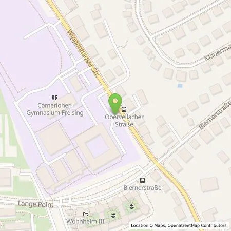 Standortübersicht der Tankstelle Freisinger Stadtwerke Versorgungs-GmbH in 85354 Freising