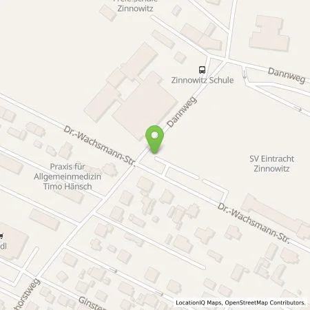 Standortübersicht der Tankstelle vigoris Handels GmbH in 17454 Zinnowitz , Ostseebad