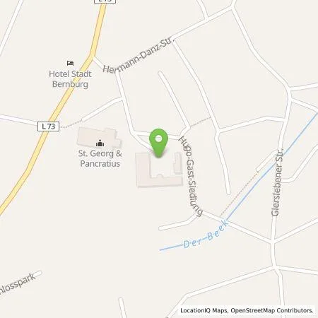 Standortübersicht der Tankstelle Burchard Führer GmbH in 39444 Hecklingen