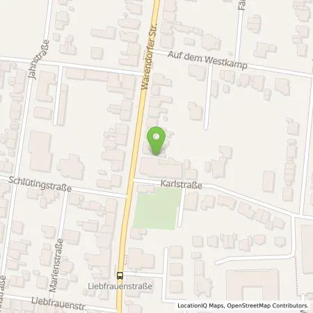 Standortübersicht der Tankstelle Art Hotel Ahlen in 59227 Ahlen