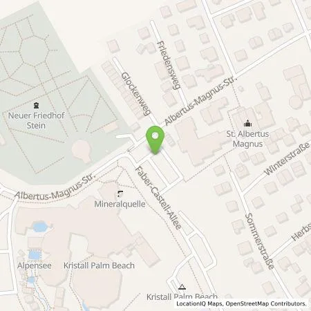 Standortübersicht der Tankstelle Bürgerkraftwerke Stein GmbH in 90547 Stein