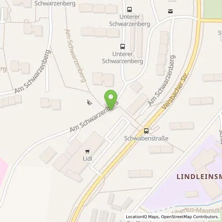 Standortübersicht der Tankstelle Stadtwerke Würzburg AG in 97078 Würzburg