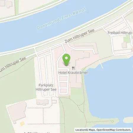 Standortübersicht der Tankstelle Seehotel Krautkrämer Münster GmbH in 48165 Münster
