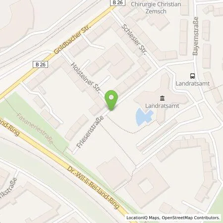 Standortübersicht der Tankstelle Stadtwerke Aschaffenburg in 63739 Aschaffenburg