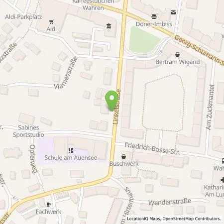 Standortübersicht der Tankstelle Stadtwerke Leipzig GmbH in 04159 Leipzig