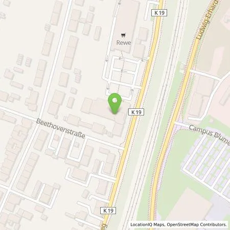 Standortübersicht der Tankstelle EnBW mobility+ AG und Co.KG in 45657 Recklinghausen