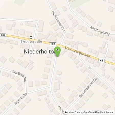 Standortübersicht der Tankstelle Energie- und Wasserversorgung Bonn/Rhein-Sieg GmbH in 53229 Bonn