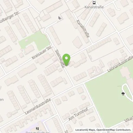 Standortübersicht der Tankstelle Energie- und Wasserversorgung Bonn/Rhein-Sieg GmbH in 53175 Bonn