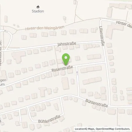 Standortübersicht der Tankstelle Frank Holzapfel in 71088 Holzgerlingen