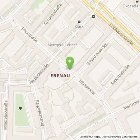 Standortübersicht der Tankstelle SWM Versorgungs GmbH in 80637 München