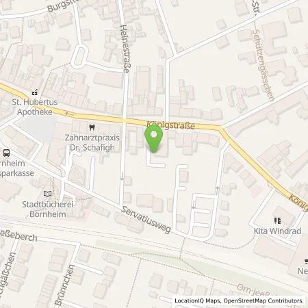 Standortübersicht der Tankstelle Energie- und Wasserversorgung Bonn/Rhein-Sieg GmbH in 53332 Bornheim