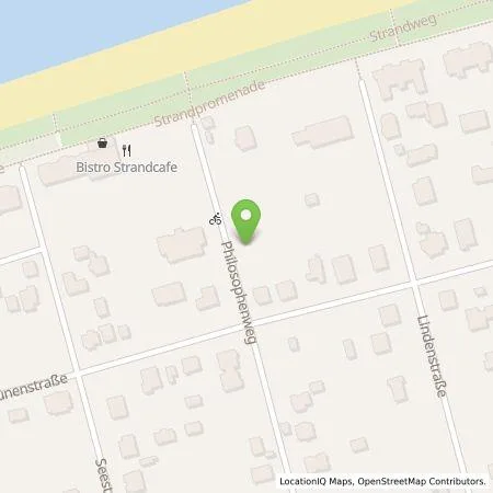 Standortübersicht der Tankstelle SWS Energie GmbH in 17509 Lubmin