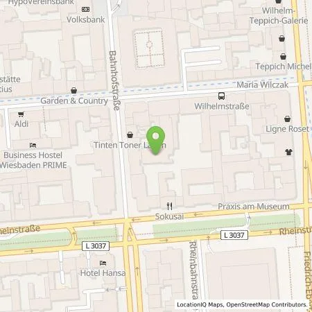 Standortübersicht der Tankstelle Chargemaker GmbH in 65185 Wiesbaden