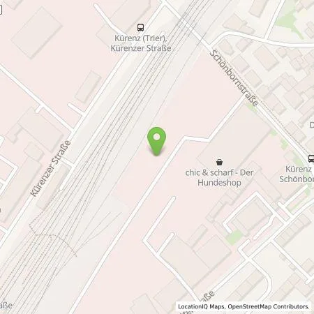 Standortübersicht der Tankstelle EnBW mobility+ AG und Co.KG in 54295 Trier