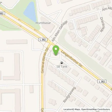 Standortübersicht der Tankstelle Shell Deutschland GmbH in 30657 Hannover