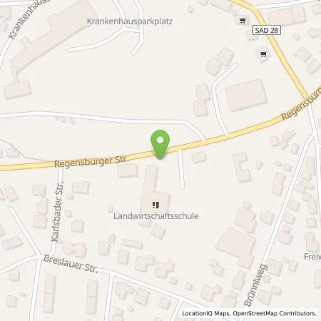 Standortübersicht der Tankstelle Energielösung GmbH in 92507 Nabburg