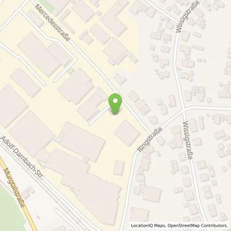 Standortübersicht der Tankstelle EnBW mobility+ AG und Co.KG in 76571 Gaggenau