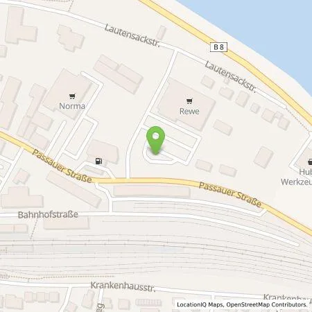 Standortübersicht der Tankstelle EnBW mobility+ AG und Co.KG in 94474 Vilshofen an der Donau