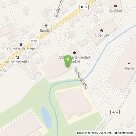 Standortübersicht der Tankstelle EnBW mobility+ AG und Co.KG in 51702 Bergneustadt