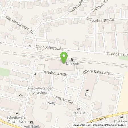 Standortübersicht der Tankstelle EnBW mobility+ AG und Co.KG in 73066 Uhingen