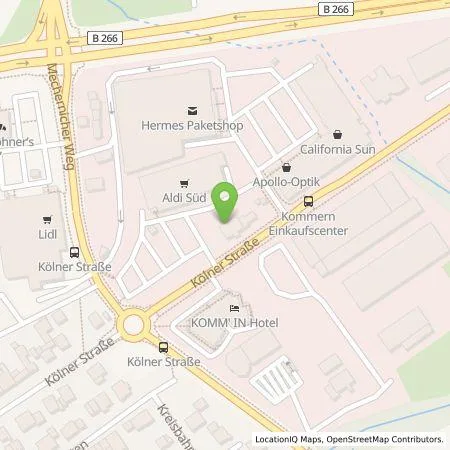 Standortübersicht der Tankstelle ALDI SÜD Immobilienverwaltungs-GmbH & Co. oHG in 53894 Mechernich