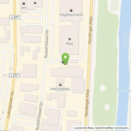 Standortübersicht der Tankstelle Kaufland Dienstleistung GmbH & Co. KG in 78532 TUTTLINGEN