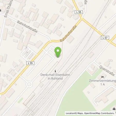 Standortübersicht der Tankstelle EMB Energie Brandenburg GmbH in 01945 Ruhland