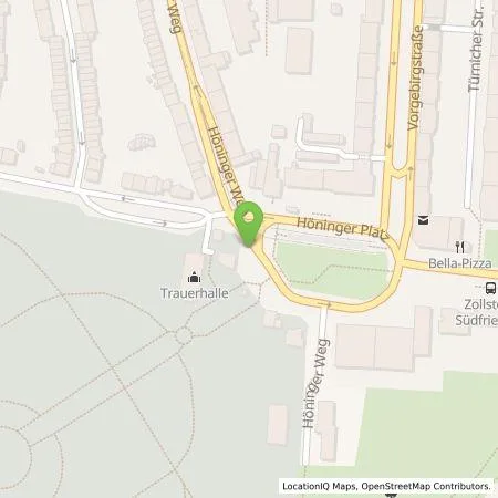 Standortübersicht der Tankstelle TankE GmbH in 50969 Köln