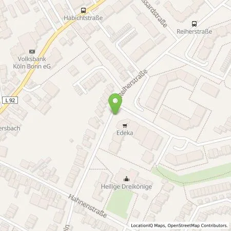 Standortübersicht der Tankstelle TankE GmbH in 50997 Köln