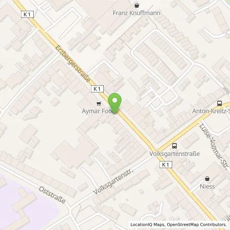 Standortübersicht der Tankstelle HOCHTIEF Ladepartner GmbH in 41061 Mönchengladbach