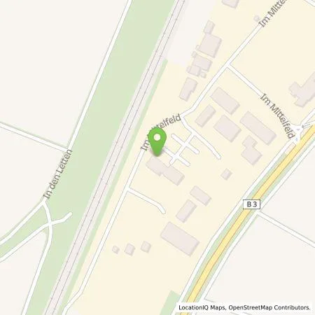 Standortübersicht der Tankstelle Bidirex GmbH in 79426 Buggingen