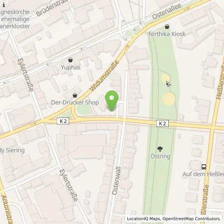 Standortübersicht der Tankstelle Stadtwerke Hamm GmbH in 59065 Hamm