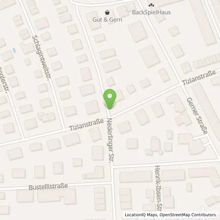 Standortübersicht der Tankstelle SWM Versorgungs GmbH in 80638 München