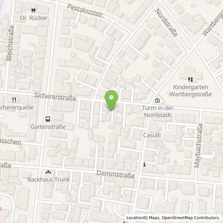 Standortübersicht der Tankstelle Christ Investment GmbH in 74076 Heilbronn