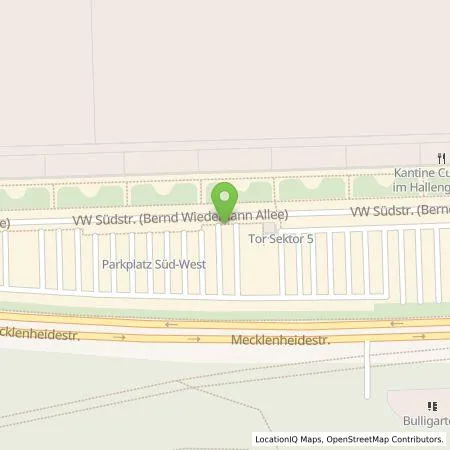 Standortübersicht der Tankstelle Volkswagen AG, Werk Hannover in 30419 Hannover