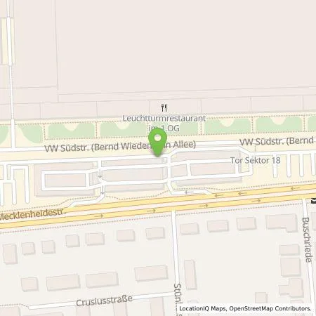 Standortübersicht der Tankstelle Volkswagen AG, Werk Hannover in 30419 Hannover