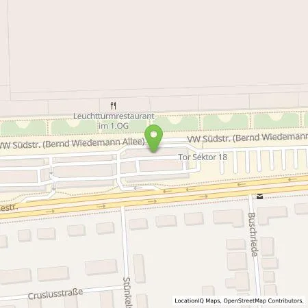 Standortübersicht der Tankstelle Volkswagen AG, Werk Hannover in 30419 Hannover