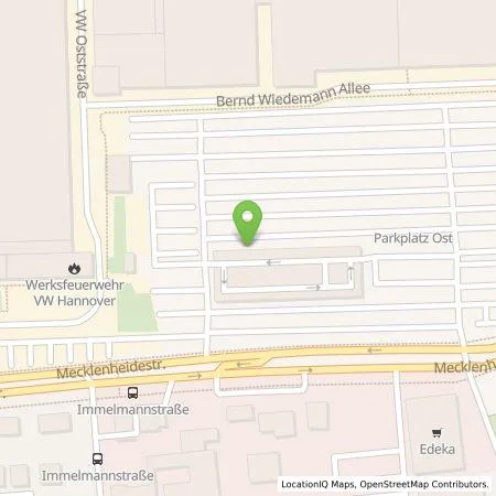 Standortübersicht der Tankstelle Volkswagen AG, Werk Hannover in 30419 Hannover