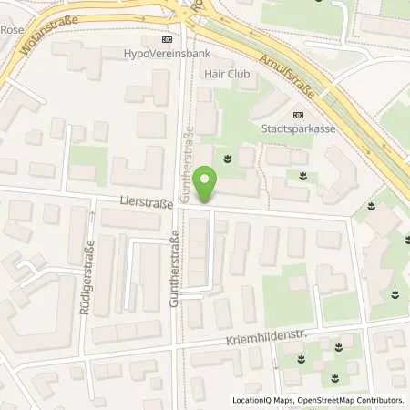 Standortübersicht der Tankstelle SWM Versorgungs GmbH in 80639 München