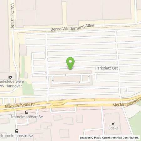 Standortübersicht der Tankstelle Volkswagen AG, Werk Hannover in 30419 Hannover