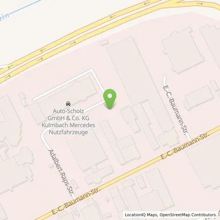 Standortübersicht der Tankstelle Auto-Scholz GmbH & Co. KG in 95326 Kulmbach